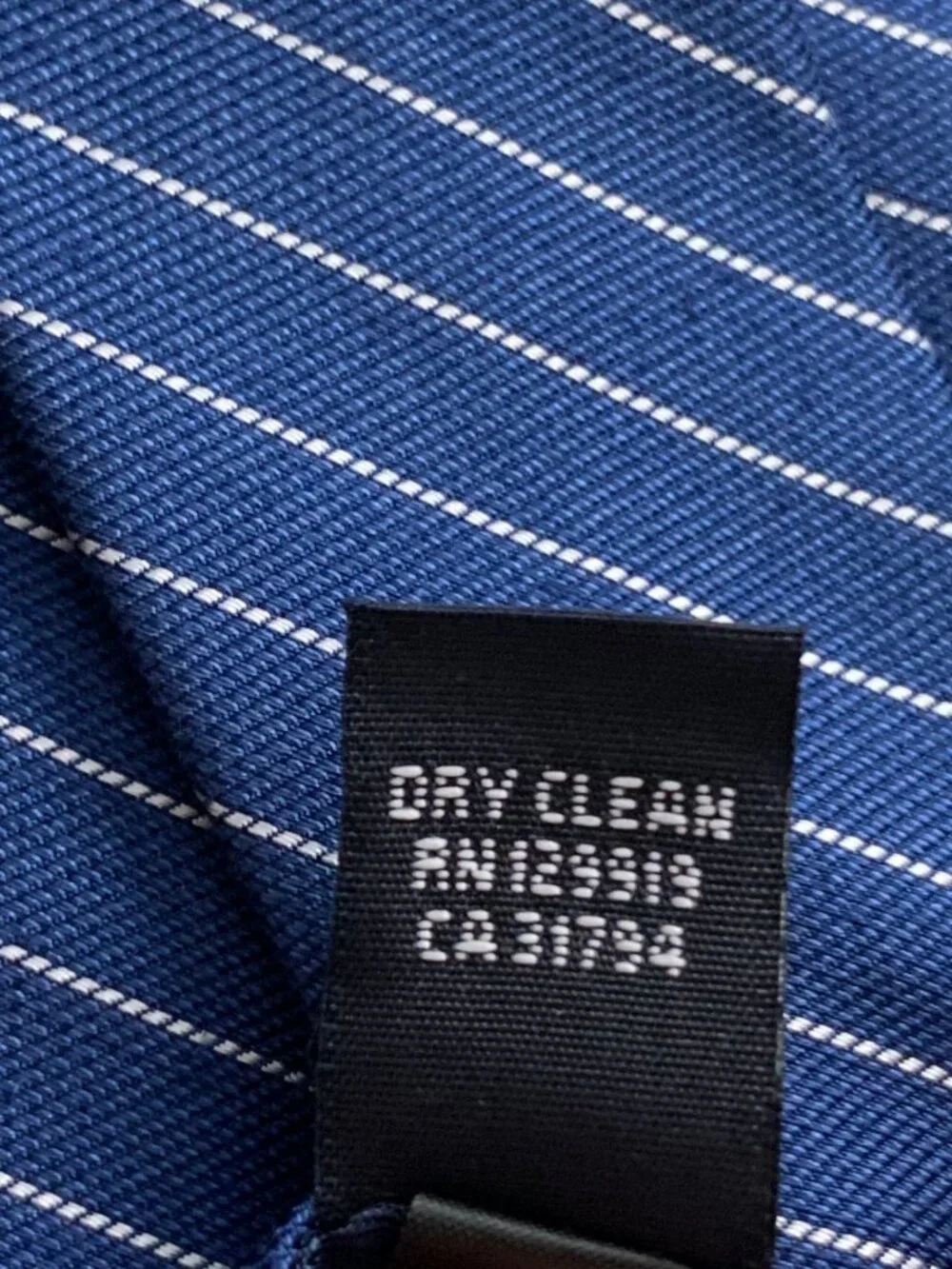 Tommy Hilfiger Men's 3'' Polyester Blend Neck Tie, Blue Padua Stripe